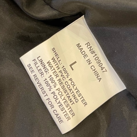 ELORA Heavy Women's Mid-Length Winter Puffer Parka size L - Picture 10 of 11